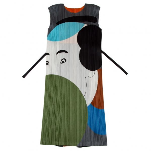 ISSEY MIYAKE イッセイミヤケ 田中一光 写楽浮世絵プリント ISSEY MIYAKE イッセイミヤケ 田中一光 写楽浮世絵プリント