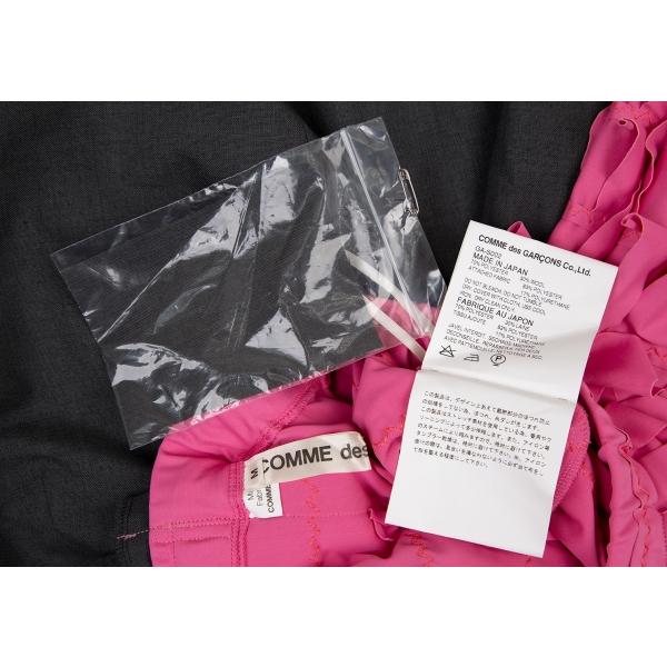 COMME des GARCONS コムデギャルソンCOMME ポリフリルドッキング COMME des GARCONS コムデギャルソンCOMME ポリフリルドッキング