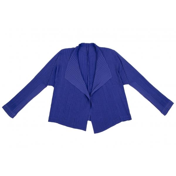 ISSEY MIYAKE イッセイミヤケISSEY プリーツ1Bジャケット 青2 ISSEY MIYAKE イッセイミヤケISSEY プリーツ1Bジャケット 青2