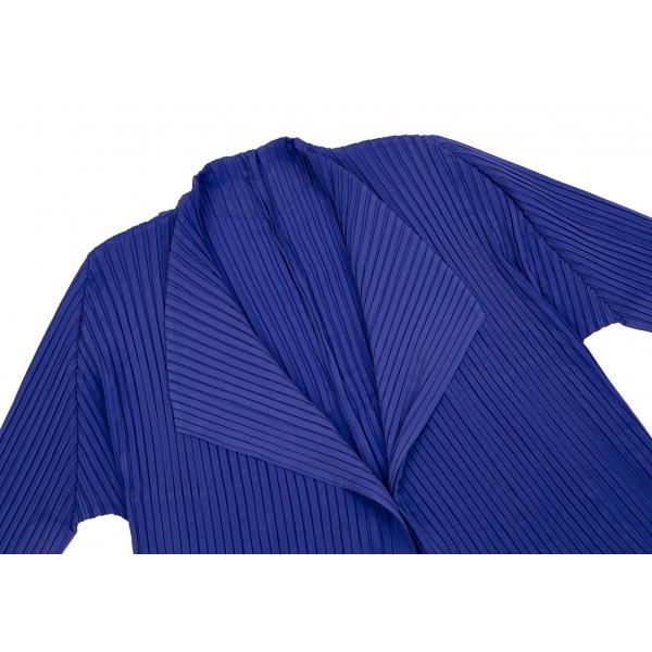 ISSEY MIYAKE イッセイミヤケISSEY プリーツ1Bジャケット 青2 ISSEY MIYAKE イッセイミヤケISSEY プリーツ1Bジャケット 青2