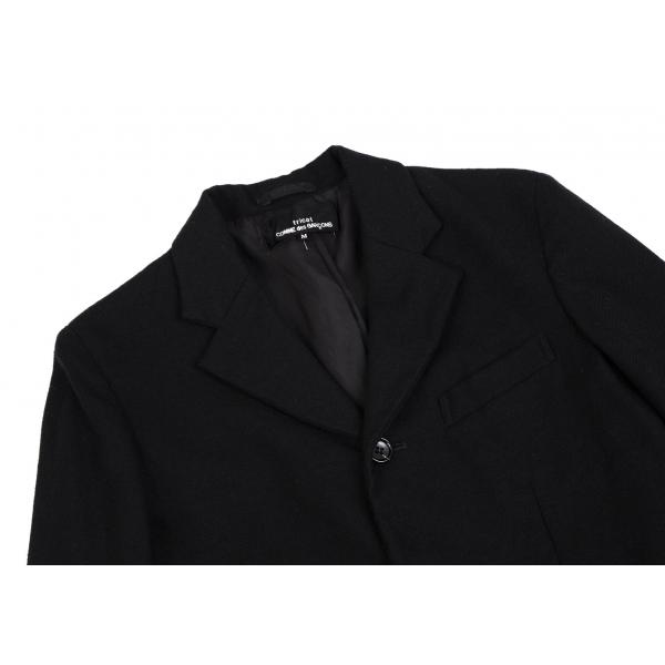 トリココムデギャルソンtricot COMME des GARCONS ウールサイドジップ 
