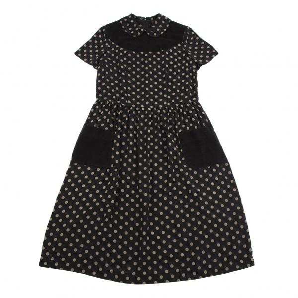 コムコム コムデギャルソンCOMME des GARCONS 異素材切替ドット  