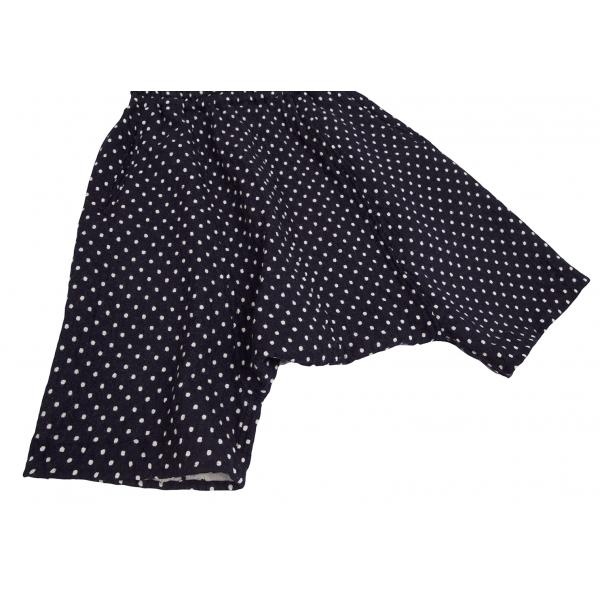 サイズLCOMME des GARCONSコムデギャルソンコムコムサルエルパンツ コムコム コムデギャルソンCOMME des GARCONS リネン製品染めタック