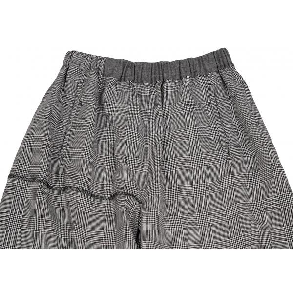 COMME des GARCONS コムデギャルソンCOMME ウエスト切替グレン COMME des GARCONS コムデギャルソンCOMME ウエスト切替グレン