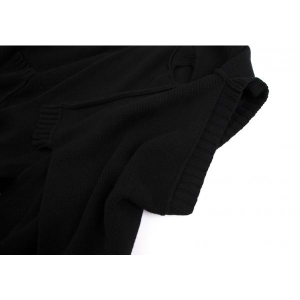 LIMI feu リミフゥ　黒ロングストールボレロ　レディースS LIMI feu リミフゥ 黒ロングストールボレロ レディースS LIMI