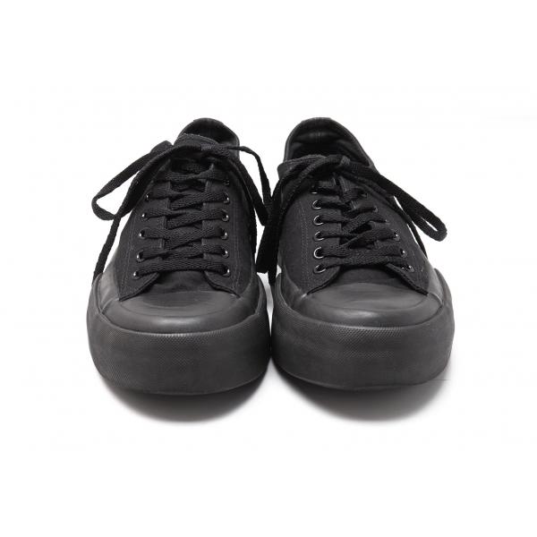 LAD MUSICIAN ブラック レザースニーカー 42 LAD MUSICIAN(ラッドミュージシャン) レザースニーカー 2221-909