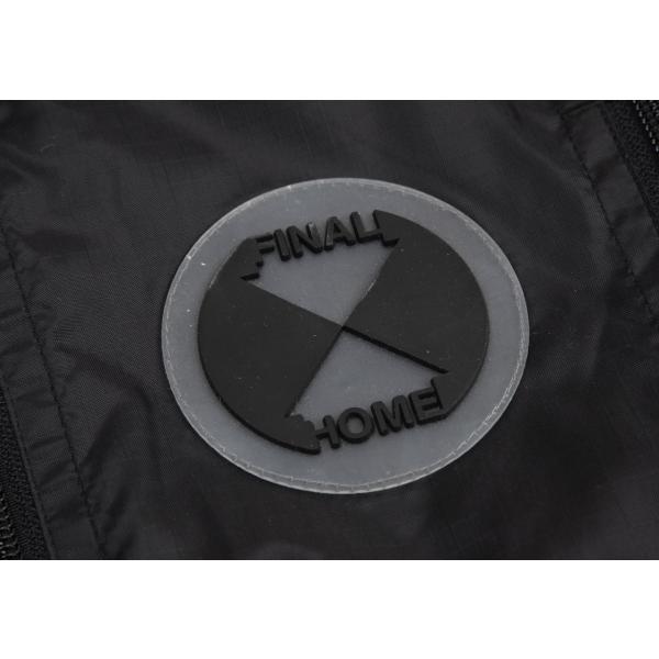 ファイナルホームFINAL HOME ジップデザインナイロンフーデッドパラシュートコート 黒0 【レディース】｜playful-1shop｜06