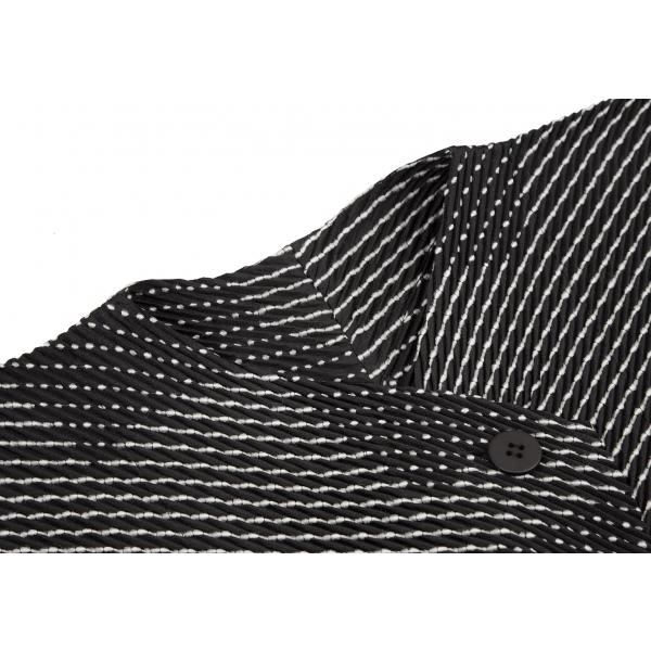 ISSEY MIYAKE イッセイミヤケISSEY 刺し子プリーツドルマン ISSEY MIYAKE イッセイミヤケISSEY 刺し子プリーツドルマン