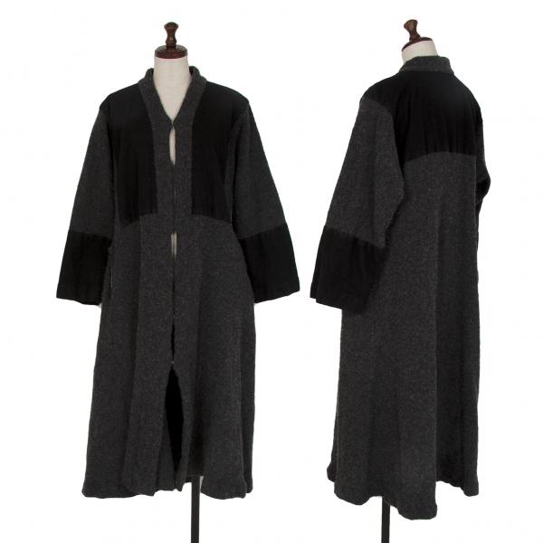 COMME des GARCONS コムコム コムデギャルソンCOMME ウール切替ノー 