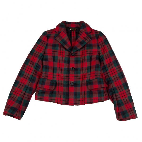 COMME des GARCONS コムデギャルソンCOMME タータンチェック中綿 COMME des GARCONS コムデギャルソンCOMME タータンチェック中綿