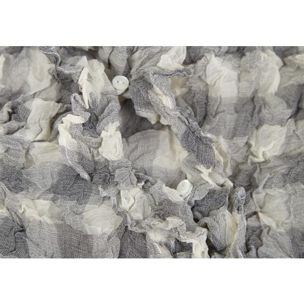 ISSEY MIYAKE イッセイミヤケISSEY ブロックチェックシワ ISSEY MIYAKE イッセイミヤケISSEY ブロックチェックシワ
