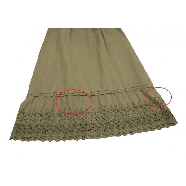 トリココムデギャルソンtricot COMME des GARCONS 裾フラワーレース 
