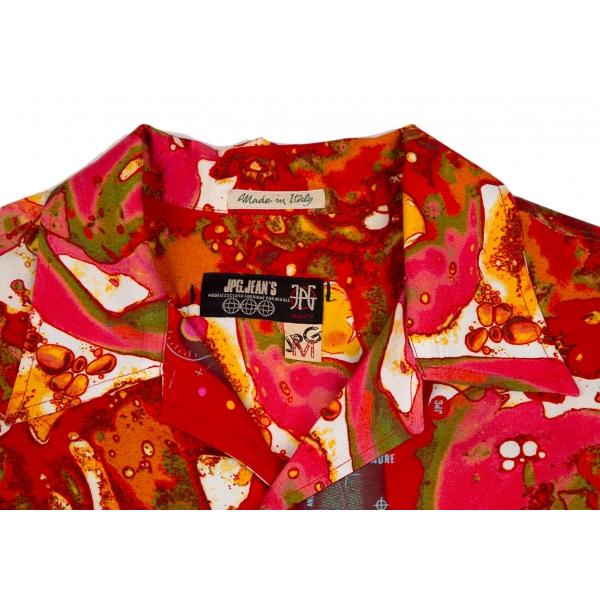 Jean Paul GAULTIER 両ポケレーヨンシャツ ジャンポールゴルチエ Jean Paul GAULTIER 両ポケレーヨンシャツ ジャンポールゴルチエ