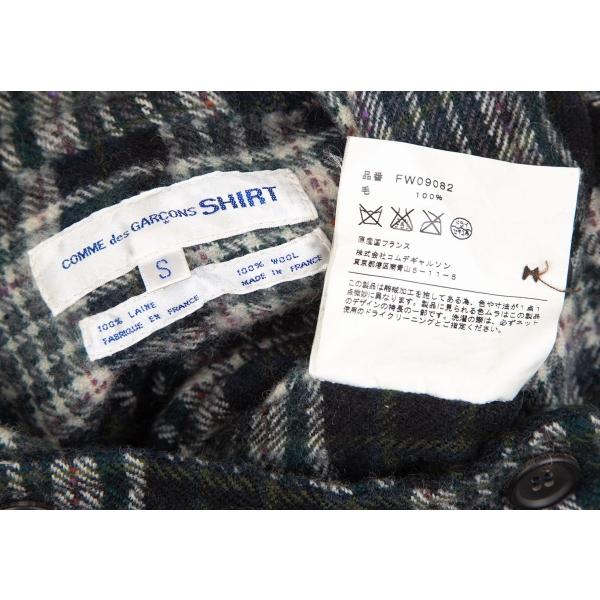 COMME des GARCONS SHIRT コムデギャルソン シャツCOMME ウール COMME des GARCONS SHIRT コムデギャルソン シャツCOMME ウール