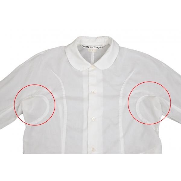 COMME des GARCONS コムデギャルソンCOMME ポリ丸襟ドルマン COMME des GARCONS コムデギャルソンCOMME ポリ丸襟ドルマン