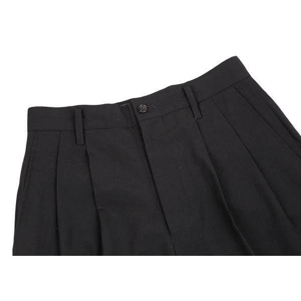 COMME des GARCONS コムデギャルソンCOMME ツータックウール COMME des GARCONS コムデギャルソンCOMME ツータックウール