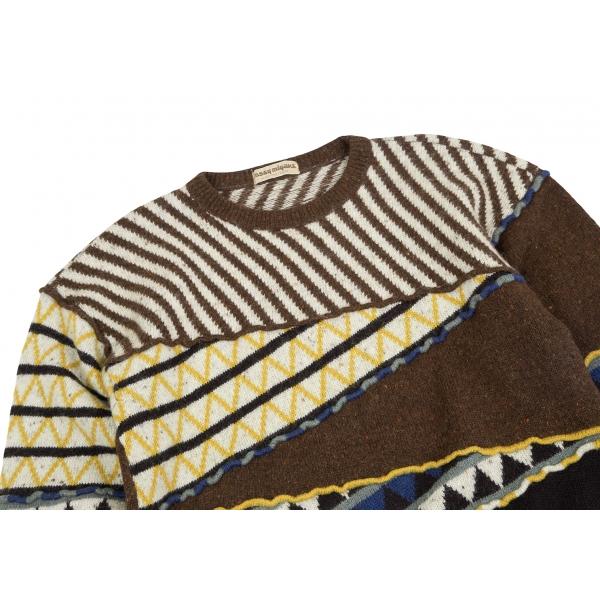 ISSEY MIYAKE イッセイミヤケ メンISSEY MEN 柄切替デザイン ISSEY MIYAKE イッセイミヤケ メンISSEY MEN 柄切替デザイン