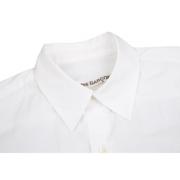 【美品✨】COMME des GARCONS コットンシャツ　白　Sサイズ COMME des GARCONS コムデギャルソンCOMME コットンブロード