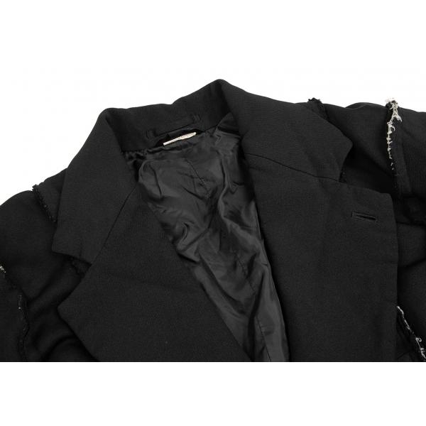 COMME des GARCONS コムデギャルソンCOMME 断ち切りデザイン2B COMME des GARCONS コムデギャルソンCOMME 断ち切りデザイン2B