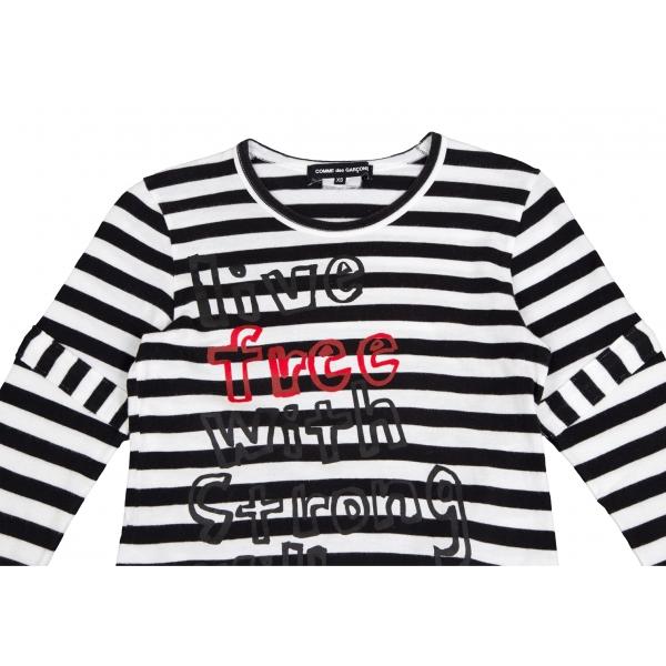 COMME des GARCONS コムデギャルソンCOMME メッセージプリント COMME des GARCONS コムデギャルソンCOMME メッセージプリント