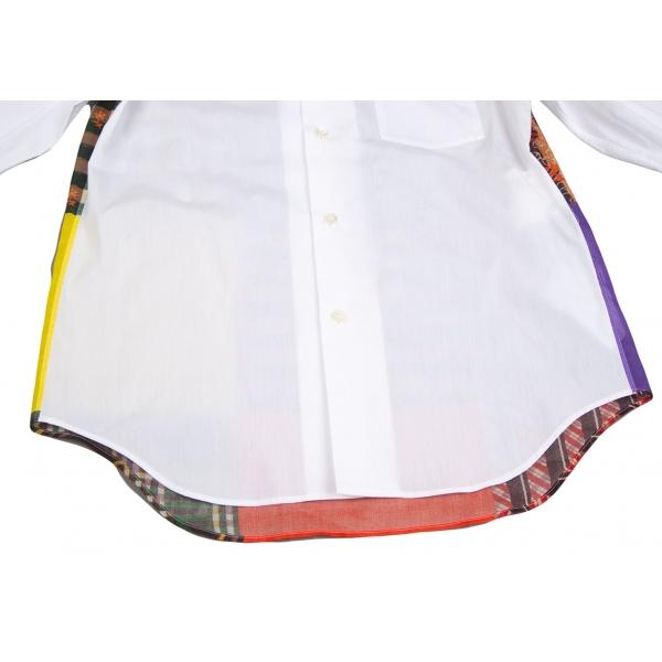 トリココムデギャルソン tricot パッチワークシャツ AD1999