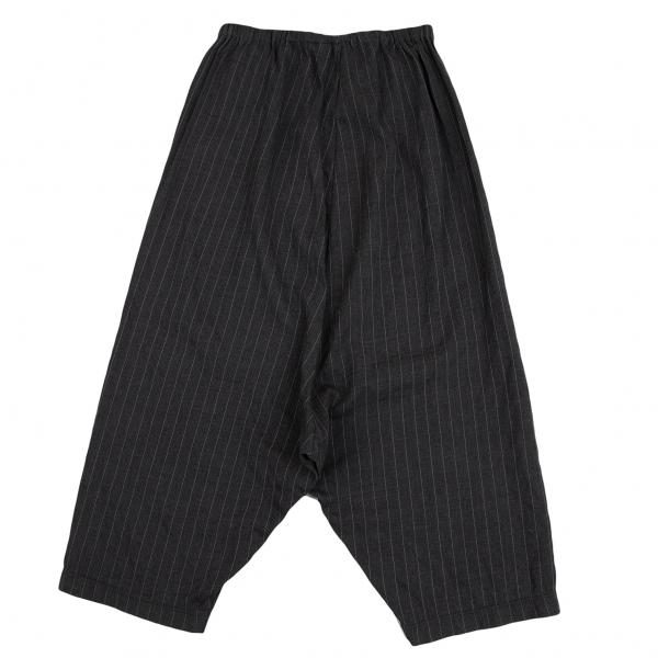 コムデギャルソンCOMME des GARCONS ピンストライプウールサルエル 