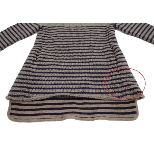 希少 アンダーカバーイズム デザイン ボーダーニット セーター ウール UNDERCOVER - 希少 アンダーカバーイズム 上質 ウール ボーダー