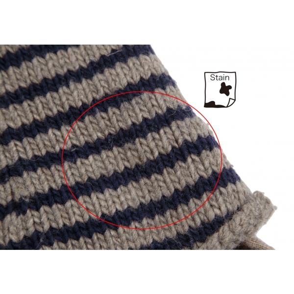 希少 アンダーカバーイズム デザイン ボーダーニット セーター ウール UNDERCOVER - 希少 アンダーカバーイズム 上質 ウール ボーダー