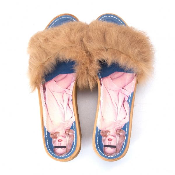 ブランド：UNDER COVER アンダーカバーのファーサンダル OOFOS® x UNDERCOVER｜UNDERCOVER OFFICIAL ONLINE STORE