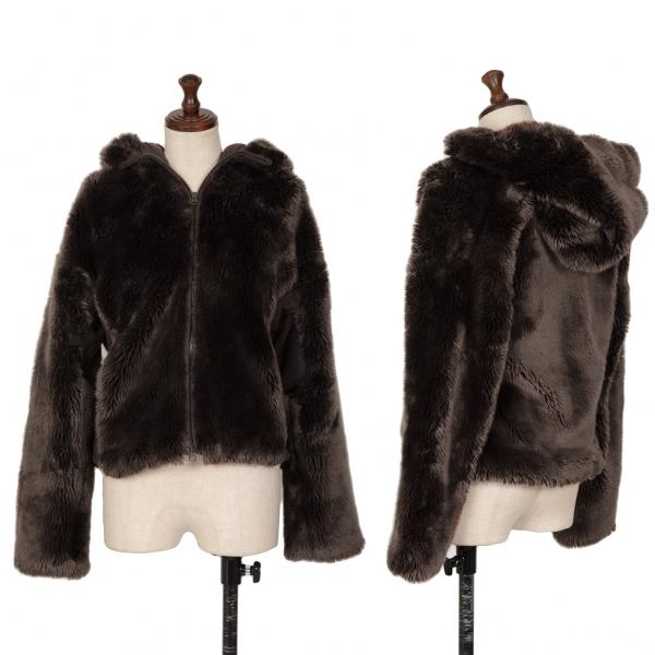 ミー イッセイミヤケ】ダブルジップ ブルゾンジャンパーメッシュブラック