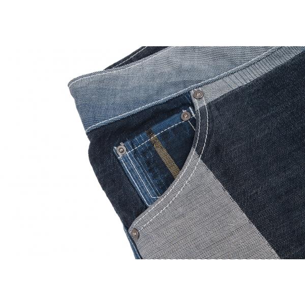 ISSEY MIYAKE エイポック APOC 織り柄ワイドデニムジーンズ ISSEY MIYAKE エイポック APOC 織り柄ワイドデニムジーンズ