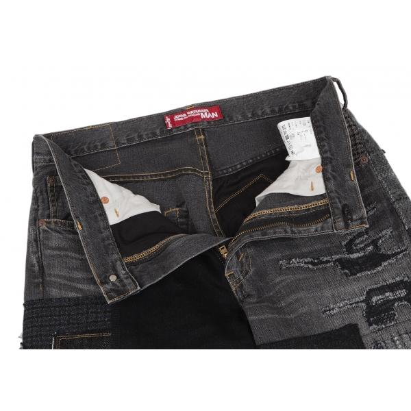 ジュンヤワタナベコムデギャルソン＆リーバイスコラボデニムブラックジャケット M JUNYA WATANABE COMME des GARCONS ジュンヤワタナベ