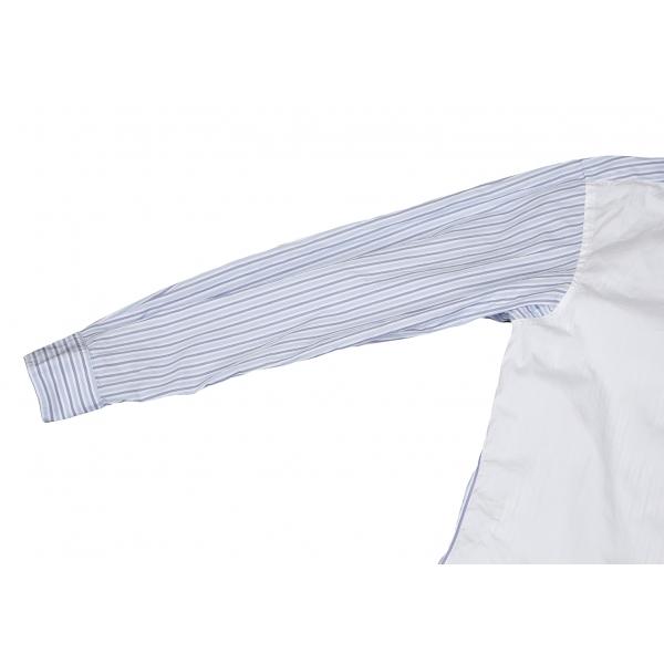 コムデギャルソン COMME des GARCONS 切替 ストライプ シャツ COMME des GARCONS SHIRT(コムデギャルソンシャツ) ストライプ