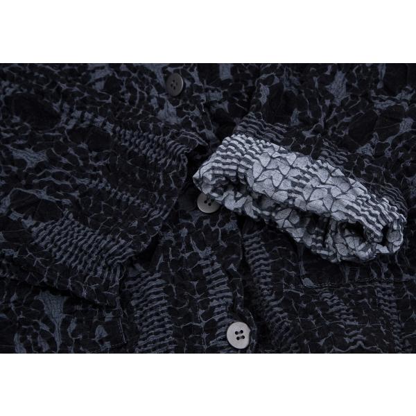 me ISSEY MIYAKE　カリフラワージャケット　カーディガン　黒 me ISSEY MIYAKE カリフラワージャケット カーディガン 黒 ISSEY