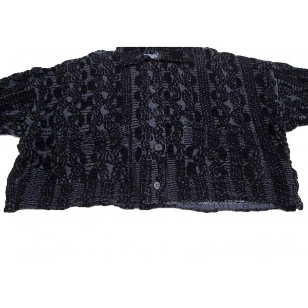 me ISSEY MIYAKE　カリフラワージャケット　カーディガン　黒 CAULIFLOWER JACKET – isseymiyake.com