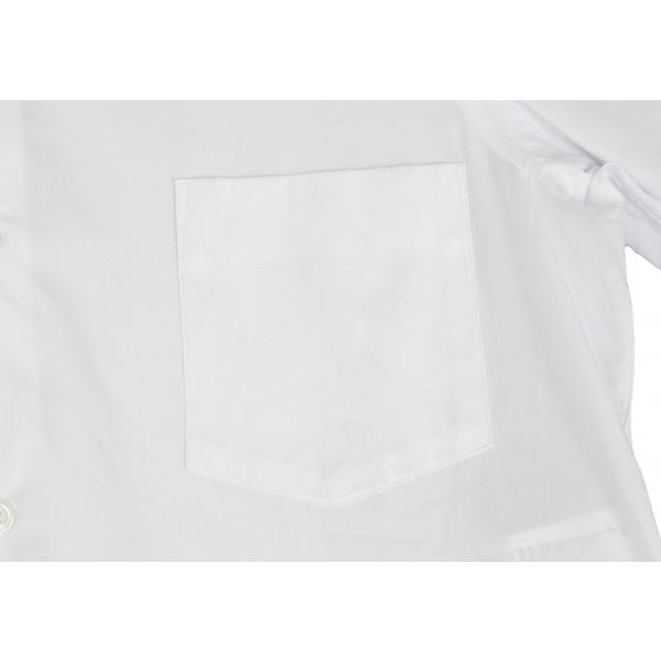 美品　コムデギャルソン　変形シャツワンピース　ホワイト　モード　XS 美品 コムデギャルソン 変形シャツワンピース ホワイト モード XS