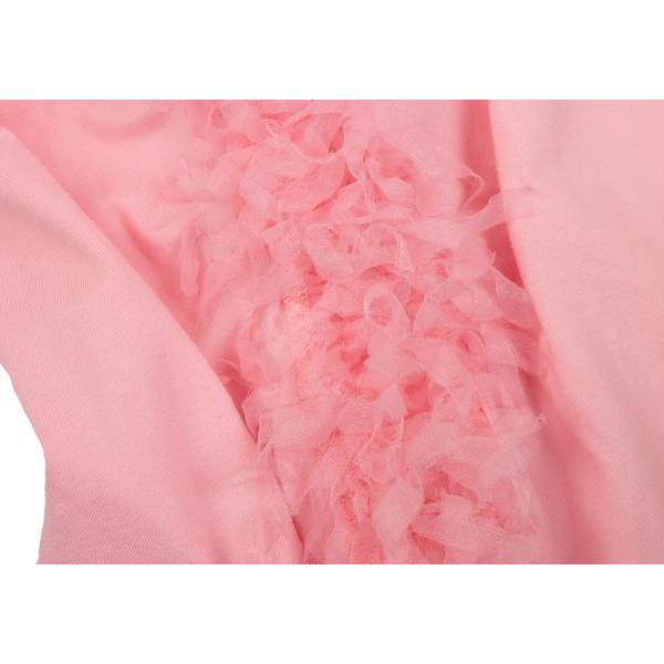 希少 コムデギャルソン フリルセパレートトップス ピンク ギャザーレース 希少 コムデギャルソン フリルセパレートトップス ピンク