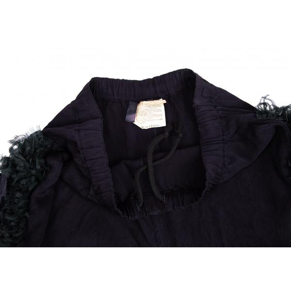 COMME des GARCONS コムデギャルソンCOMME 製品染めサイドフリルライン 
