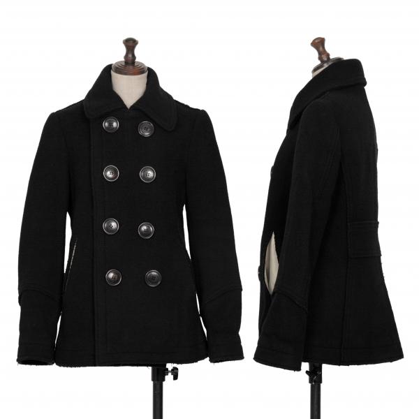 ウールコート sunaokuwahara ウールコート sunaokuwahara washable wool coat