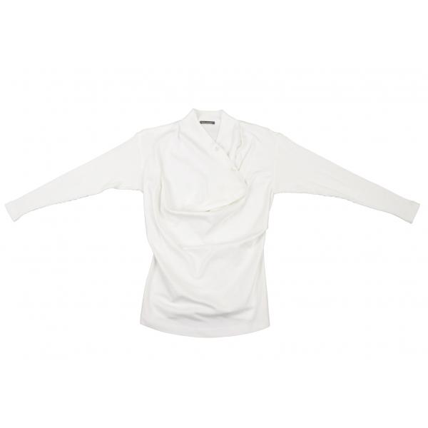ISSEY MIYAKE イッセイミヤケISSEY ドレープネックリブスリーブ ISSEY MIYAKE イッセイミヤケISSEY ドレープネックリブスリーブ