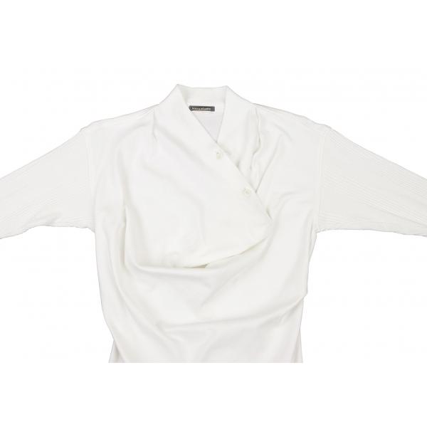 ISSEY MIYAKE イッセイミヤケISSEY ドレープネックリブスリーブ ISSEY MIYAKE イッセイミヤケISSEY ドレープネックリブスリーブ