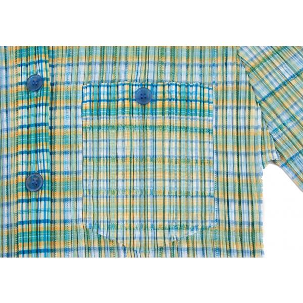 PLEATS PLEASE プリーツプリーズPLEATS チェックプリント PLEATS PLEASE プリーツプリーズPLEATS チェックプリント