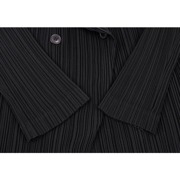 ISSEY MIYAKE イッセイミヤケISSEY プリーツダブルボタン