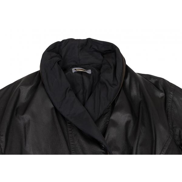 ISSEY MIYAKE イッセイミヤケISSEY ジップショールカラーレザー ISSEY MIYAKE イッセイミヤケISSEY ジップショールカラーレザー