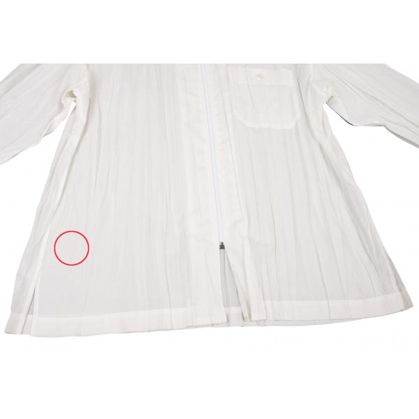 ISSEY MIYAKE イッセイミヤケメンISSEY MEN シワプリーツジップ ISSEY MIYAKE イッセイミヤケメンISSEY MEN シワプリーツジップ