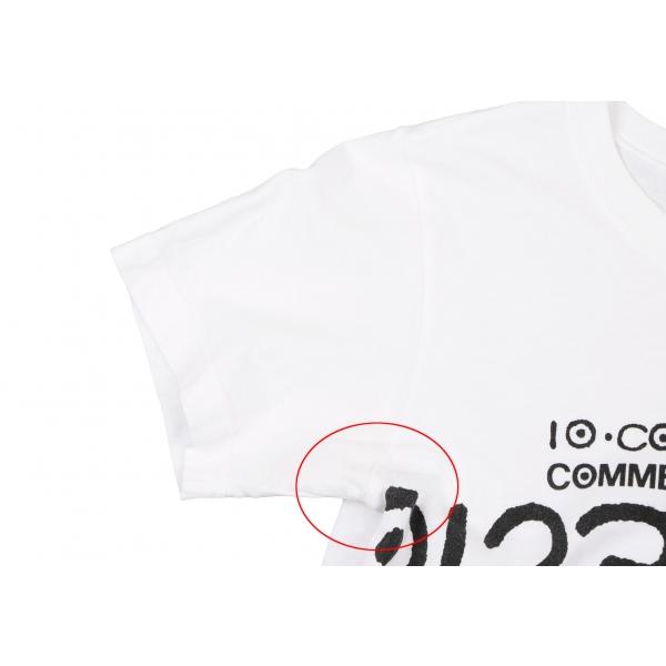 コムデギャルソン×コルソコモ10 Corso Como COMME des GARCONS ラバーナンバープリントTシャツ 白S 【レディース】｜playful-1shop｜04