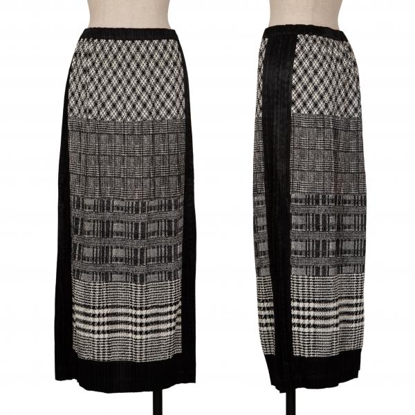 ISSEY MIYAKE イッセイミヤケ バイアス切替 マーメイドロングスカート