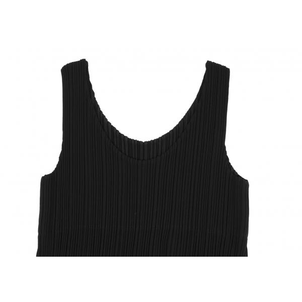 ISSEY MIYAKE イッセイミヤケISSEY プリーツノースリーブ ISSEY MIYAKE イッセイミヤケISSEY プリーツノースリーブ