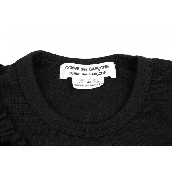 コムデギャルソンコムデギャルソン☆トップス黒 COMME des GARCONS コムコム コムデギャルソンCOMME ウール