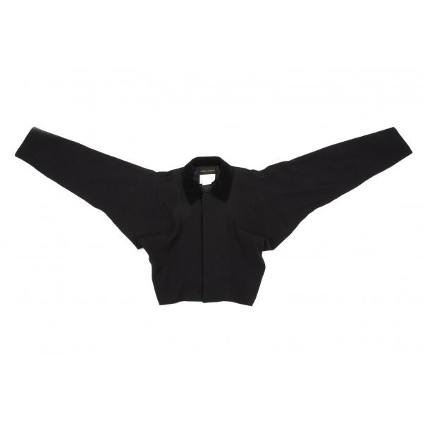 ☆美品☆コムデギャルソン　ショートジャケット　スパンコール　ボルドー　ゴスロリ ☆美品☆コムデギャルソンショートジャケットスパンコール